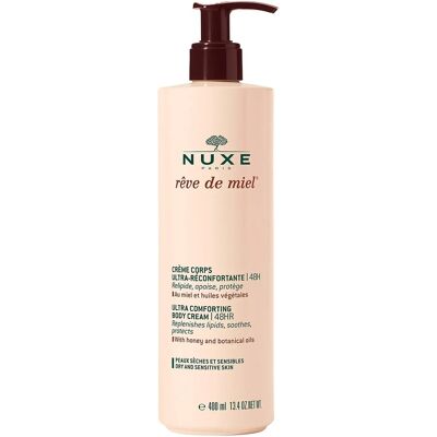 Nuxe Upokojujúci telový krém pre suchú a citlivú pokožku Reve de Miel ( Comfort ing Body Cream) 400 ml Nuxe Upokojujúci telový krém pre suchú a citlivú pokožku Reve de Miel ( Comfort ing Body Cream) 400 ml