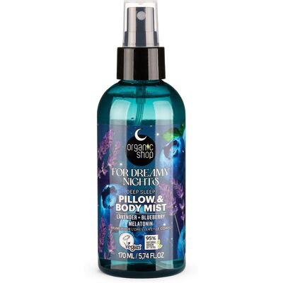 Organic Shop Hmla na vankúš a telo For Dreamy Nights (Pillow & Body Mist) 170 ml Organic Shop Hmla na vankúš a telo For Dreamy Nights (Pillow & Body Mist) 170 ml