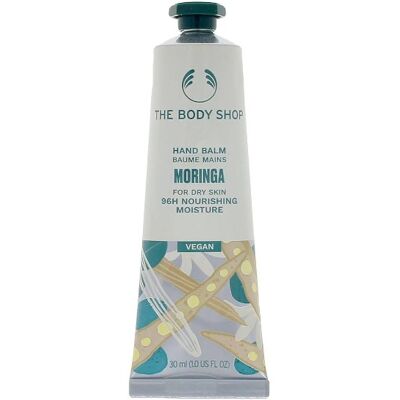 The Body Shop Balzam na ruky pre suchú pokožku Moringa (Hand Balm) 30 ml The Body Shop Balzam na ruky pre suchú pokožku Moringa (Hand Balm) 30 ml