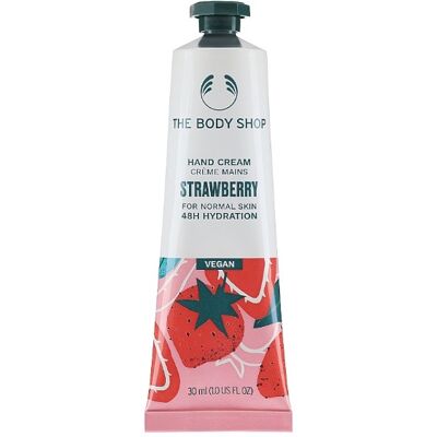 The Body Shop Krém na ruky pre normálnu pokožku Strawberry (Hand Cream) 30 ml The Body Shop Krém na ruky pre normálnu pokožku Strawberry (Hand Cream) 30 ml