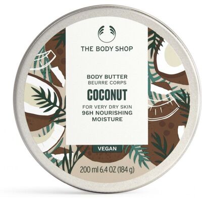 The Body Shop Telové maslo pre veľmi suchú pokožku Coconut (Body Butter) 200 ml The Body Shop Telové maslo pre veľmi suchú pokožku Coconut (Body Butter) 200 ml