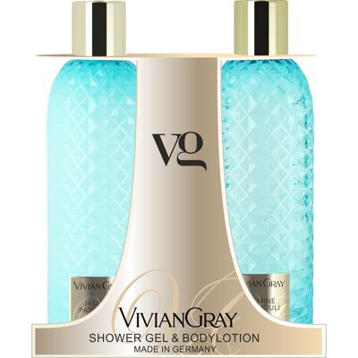 Vivian Gray Kozmetická sada starostlivosti o telo Jasmine & Patchouli (Shower Gel & Body Lotion) Vivian Gray Kozmetická sada starostlivosti o telo Jasmine & Patchouli (Shower Gel & Body Lotion)