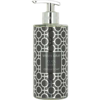 Vivian Gray Krémové tekuté mydlo Cool Grey (Cream Soap) 400 ml Vivian Gray Krémové tekuté mydlo Cool Grey (Cream Soap) 400 ml
