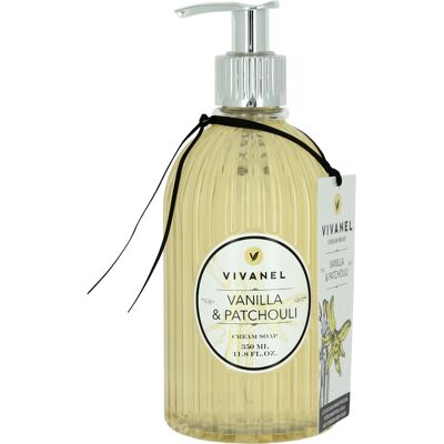 Vivian Gray Krémové tekuté mydlo na ruky Vanille & Patchouli (Cream Soap) 350 ml Vivian Gray Krémové tekuté mydlo na ruky Vanille & Patchouli (Cream Soap) 350 ml