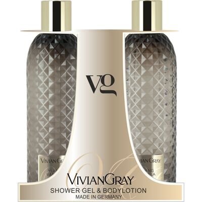 Vivian Gray Kozmetická sada starostlivosti o telo Ylang & Vanilla (Shower Gel & Body Lotion) Vivian Gray Kozmetická sada starostlivosti o telo Ylang & Vanilla (Shower Gel & Body Lotion)