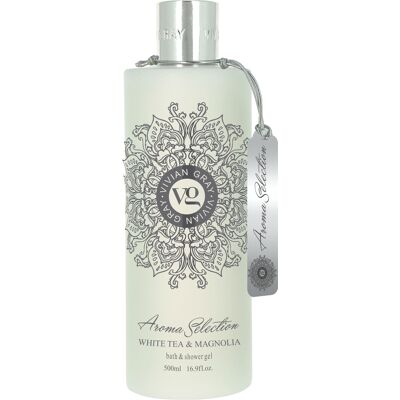 Vivian Gray Sprchový gél Aroma Selection White Tea & Magnolia (Bath & Shower Gel) 500 ml Vivian Gray Sprchový gél Aroma Selection White Tea & Magnolia (Bath & Shower Gel) 500 ml
