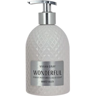 Vivian Gray Tekuté mydlo Wonderful White Valley (Liquid Soap) 500 ml Vivian Gray Tekuté mydlo Wonderful White Valley (Liquid Soap) 500 ml