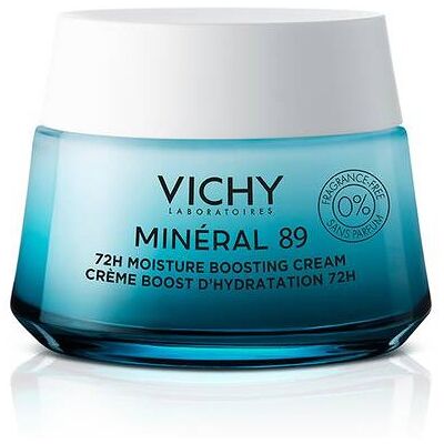 Vichy Hydratačný pleťový krém bez parfumácie Minéral 89 (72H Moisture Boosting Cream) 50 ml Vichy Hydratačný pleťový krém bez parfumácie Minéral 89 (72H Moisture Boosting Cream) 50 ml