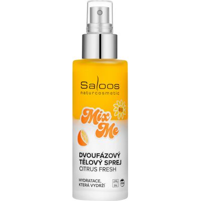 Saloos Dvojfázový telový sprej Citrus Fresh 100 ml Saloos Dvojfázový telový sprej Citrus Fresh 100 ml