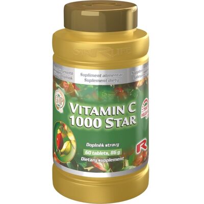 Starlife Vitamín C 1000 STAR 60 ks Starlife Vitamín C 1000 STAR 60 ks