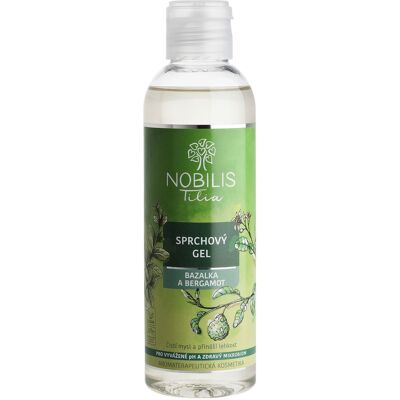 Nobilis Tilia Sprchový gél Bazalka a bergamot 200 ml Nobilis Tilia Sprchový gél Bazalka a bergamot 200 ml