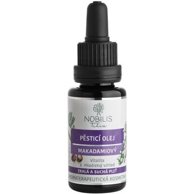 Nobilis Tilia Ošetrujúci olej makadamiový 20 ml Nobilis Tilia Ošetrujúci olej makadamiový 20 ml