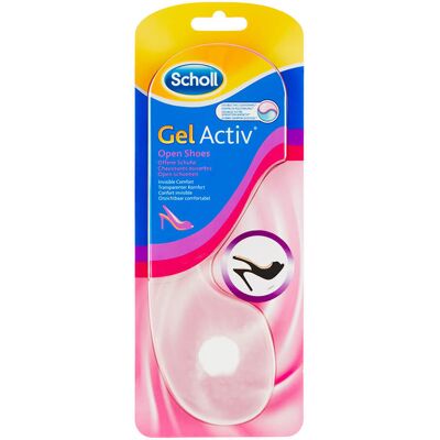 Scholl Vložky do otvorených topánok GelActiv Open Shoes 1 pár Scholl Vložky do otvorených topánok GelActiv Open Shoes 1 pár
