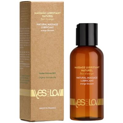 YESforLOV Masážny a lubrikačný organický olej Orange Blossom (Natural Massage Lubricant) 100 ml YESforLOV Masážny a lubrikačný organický olej Orange Blossom (Natural Massage Lubricant) 100 ml