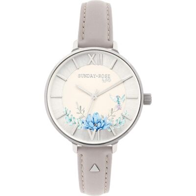 JVD SUNDAY ROSE Spirit AZURE LEATHER SUN-S17 JVD SUNDAY ROSE Spirit AZURE LEATHER SUN-S17