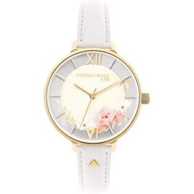 JVD SUNDAY ROSE Spirit TEA ROSE LEATHER SUN-S15 JVD SUNDAY ROSE Spirit TEA ROSE LEATHER SUN-S15