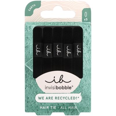 Invisibobble Gumička do vlasov Hair Tie Black 5 ks Invisibobble Gumička do vlasov Hair Tie Black 5 ks