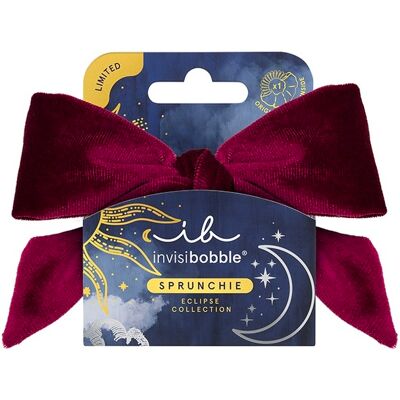 Invisibobble Gumička do vlasov s mašľou Sprunchia Original Eclipse Velvet Grace Invisibobble Gumička do vlasov s mašľou Sprunchia Original Eclipse Velvet Grace