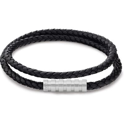 Calvin Klein Módny pánsky kožený náramok Braided 35000093 Calvin Klein Módny pánsky kožený náramok Braided 35000093