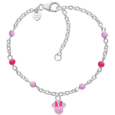 Disney Slušivý strieborný náramok Minnie Mini BS00104SL-47.CS Disney Slušivý strieborný náramok Minnie Mini BS00104SL-47.CS