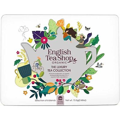 English Tea Shop Luxusná plechová kolekcia BIO 36 sáčkov English Tea Shop Luxusná plechová kolekcia BIO 36 sáčkov