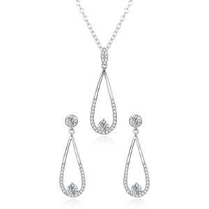 Agato Elegantná sada strieborných šperkov so zirkónmi AGSET366R (náhrdelník, náušnice) Agato Elegantná sada strieborných šperkov so zirkónmi AGSET366R (náhrdelník, náušnice)