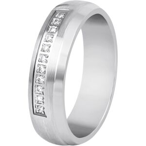 Beneto Exclusive Dámsky prsteň z ocele s kryštálmi SPD03 51 mm Beneto Exclusive Dámsky prsteň z ocele s kryštálmi SPD03 51 mm