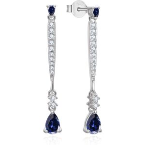 Beneto Elegantné visiace náušnice so zirkónmi AGUP3300DB Beneto Elegantné visiace náušnice so zirkónmi AGUP3300DB