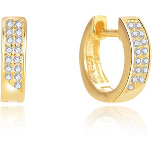 Beneto Nadčasové pozlátené náušnice AGUC2609-GOLD Beneto Nadčasové pozlátené náušnice AGUC2609-GOLD