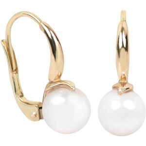 Soliter Elegantné zlaté náušnice s pravými perlami 745 235 001 00116 0000000 Soliter Elegantné zlaté náušnice s pravými perlami 745 235 001 00116 0000000