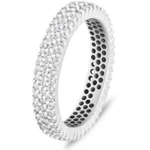 Brilio Silver Blyštivý strieborný prsteň s čírymi zirkónmi RI117W 58 mm Brilio Silver Blyštivý strieborný prsteň s čírymi zirkónmi RI117W 58 mm