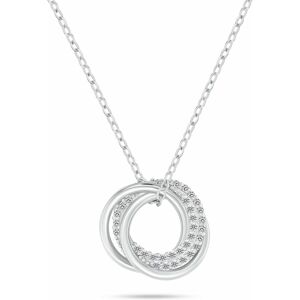 Brilio Silver Elegantný strieborný náhrdelník pre ženy Kruhy NCL168W Brilio Silver Elegantný strieborný náhrdelník pre ženy Kruhy NCL168W