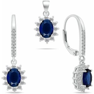 Brilio Silver Elegantný set strieborných šperkov so zirkónmi SET296WB (prívesok, náušnice) Brilio Silver Elegantný set strieborných šperkov so zirkónmi SET296WB (prívesok, náušnice)