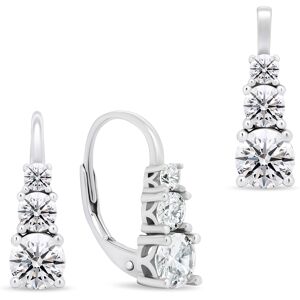 Brilio Silver Elegantný set strieborných šperkov so zirkónmi SET221W (prívesok, náušnice) Brilio Silver Elegantný set strieborných šperkov so zirkónmi SET221W (prívesok, náušnice)