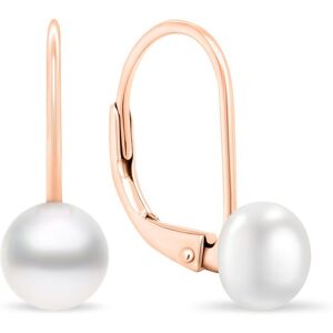 Brilio Silver Jemné bronzové náušnice s pravými perlami EA409R/410/411 0,8 cm Brilio Silver Jemné bronzové náušnice s pravými perlami EA409R/410/411 0,8 cm