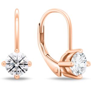 Brilio Silver Minimalistické pozlátené náušnice so zirkónmi EA754R Brilio Silver Minimalistické pozlátené náušnice so zirkónmi EA754R
