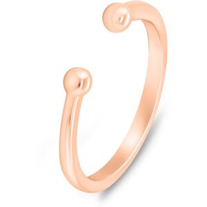 Brilio Silver Minimalistický otvorený bronzový prsteň RI104R 60 mm Brilio Silver Minimalistický otvorený bronzový prsteň RI104R 60 mm