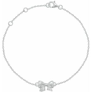 Brilio Silver Minimalistický strieborný náramok s mašličkou BRC188W Brilio Silver Minimalistický strieborný náramok s mašličkou BRC188W