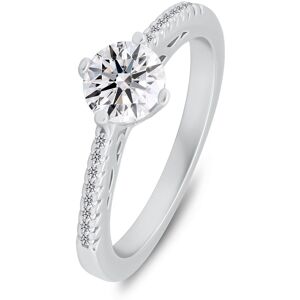 Brilio Silver Nádherný strieborný prsteň so zirkónmi RI134W 50 mm Brilio Silver Nádherný strieborný prsteň so zirkónmi RI134W 50 mm
