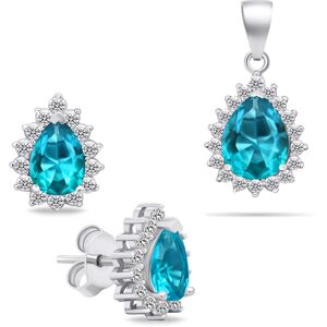 Brilio Silver Set strieborných šperkov Kvapka so zirkónmi SET226WAQ (prívesok, náušnice) Brilio Silver Set strieborných šperkov Kvapka so zirkónmi SET226WAQ (prívesok, náušnice)