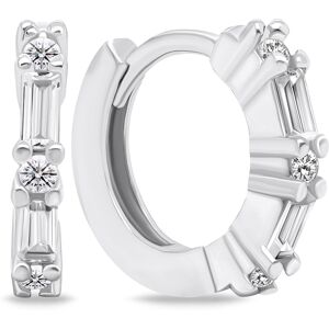 Brilio Silver Originálne strieborné kruhové náušnice so zirkónmi EA684W Brilio Silver Originálne strieborné kruhové náušnice so zirkónmi EA684W