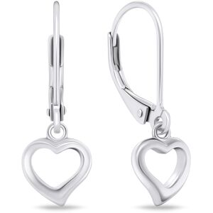 Brilio Silver Romantické strieborné náušnice Srdiečka EA729W Brilio Silver Romantické strieborné náušnice Srdiečka EA729W