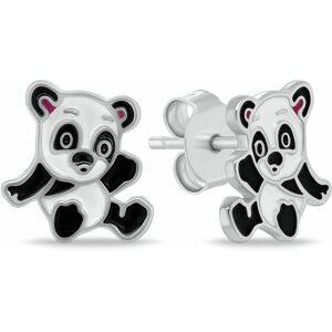 Brilio Silver Roztomilé strieborné náušnice Panda EA1113W Brilio Silver Roztomilé strieborné náušnice Panda EA1113W