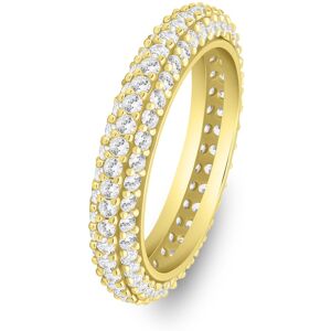 Brilio Silver Trblietavý pozlátený prsteň s čírymi zirkónmi RI093Y 56 mm Brilio Silver Trblietavý pozlátený prsteň s čírymi zirkónmi RI093Y 56 mm