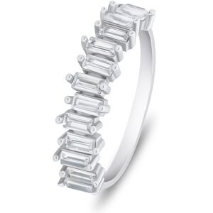 Brilio Silver Trblietavý strieborný prsteň s čírymi zirkónmi RI096W 50 mm Brilio Silver Trblietavý strieborný prsteň s čírymi zirkónmi RI096W 50 mm
