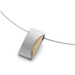 Boccia Titanium Bicolor titánový prívesok s pravými diamantmi 0793-04 Boccia Titanium Bicolor titánový prívesok s pravými diamantmi 0793-04