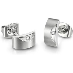 Boccia Titanium Elegantné titánové náušnice s diamantmi 05007-02 Boccia Titanium Elegantné titánové náušnice s diamantmi 05007-02