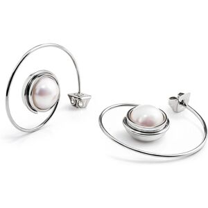 Boccia Titanium Originálne titánové náušnice s pravými perlami 05018-01 Boccia Titanium Originálne titánové náušnice s pravými perlami 05018-01