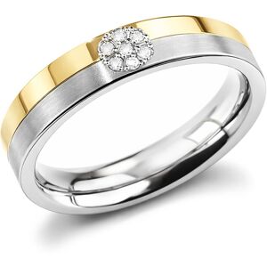 Boccia Titanium Úžasný prsteň z titánu s diamantmi 0129-06 55 mm Boccia Titanium Úžasný prsteň z titánu s diamantmi 0129-06 55 mm
