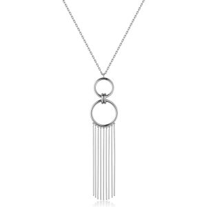 Brosway Elegantný oceľový náhrdelník pre ženy Aura BAU02 Brosway Elegantný oceľový náhrdelník pre ženy Aura BAU02
